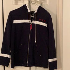 Full zip up sweatshirt